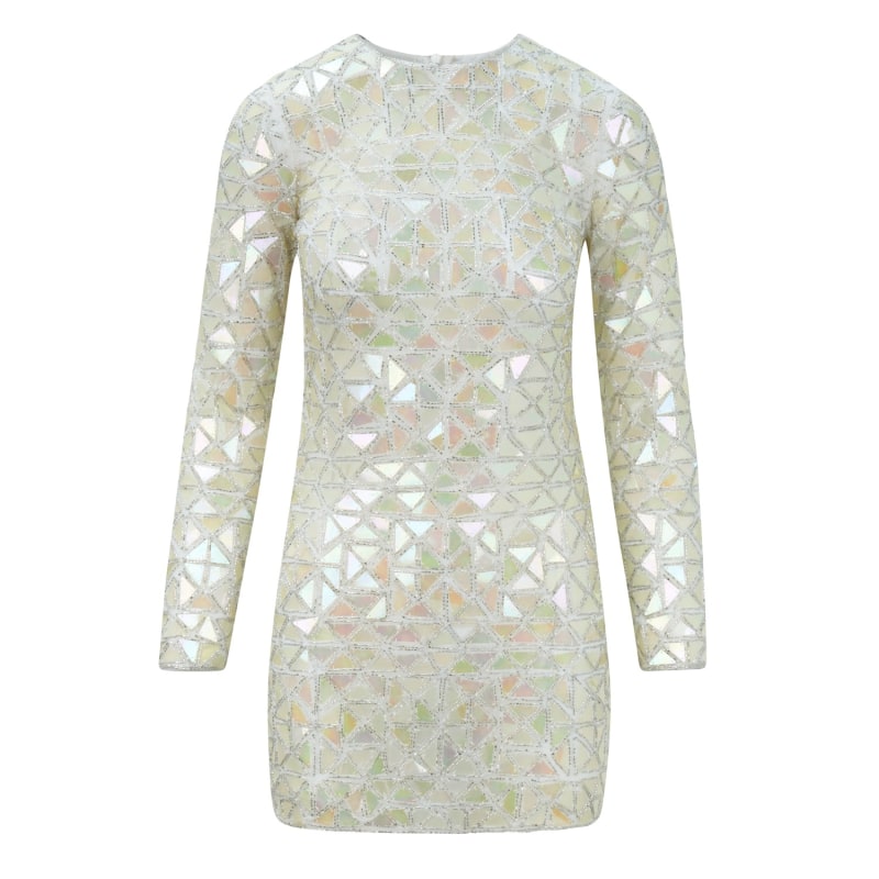 Thumbnail of Phaedra Dress In White Sequins image