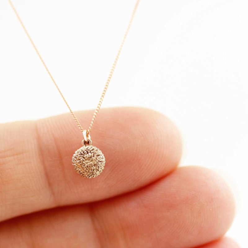 Thumbnail of Dahlia Necklace – Rose Gold image