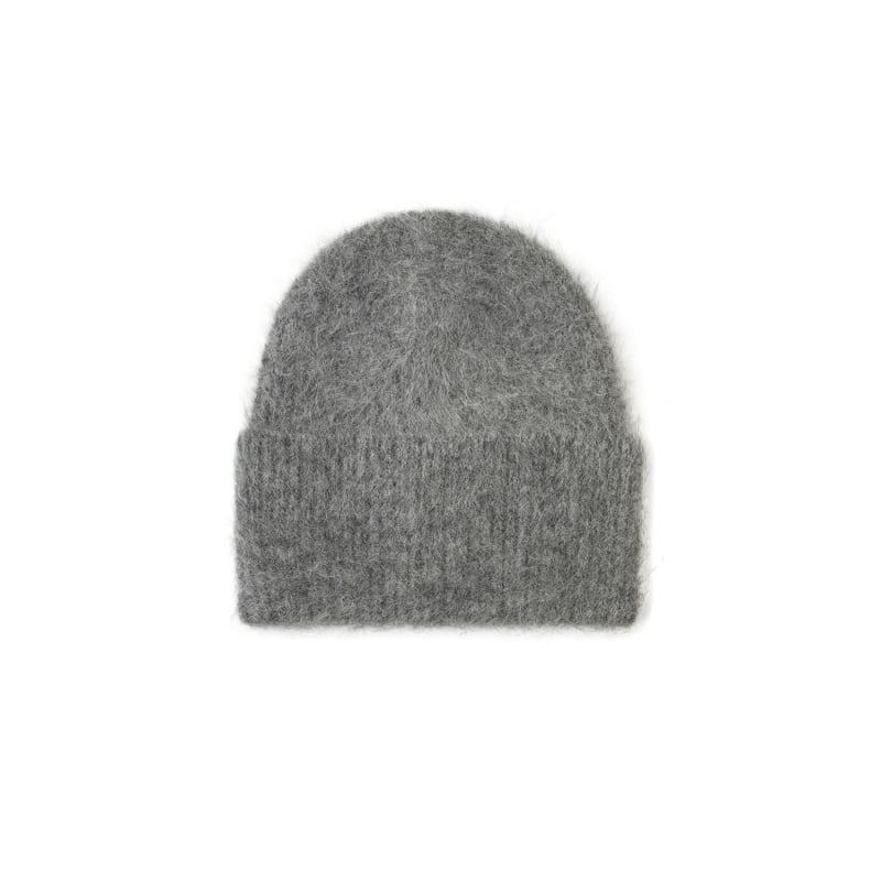 Thumbnail of The Alpaca Beanie In Grey image