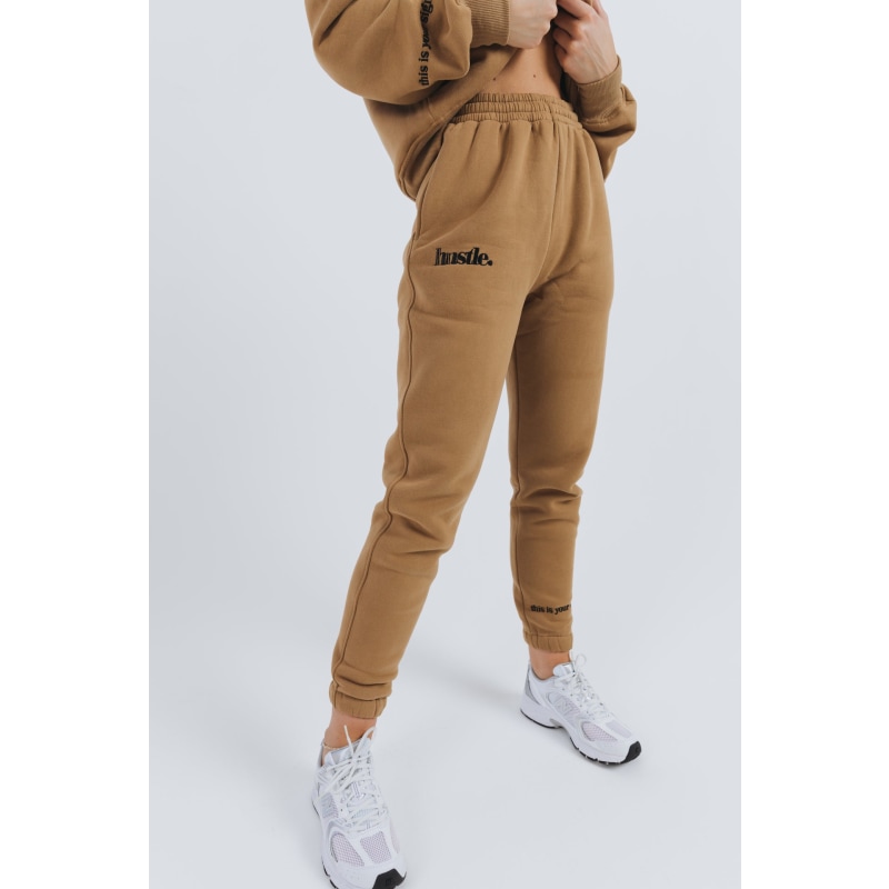 Thumbnail of The Angel Number Sweatpants - Camel image