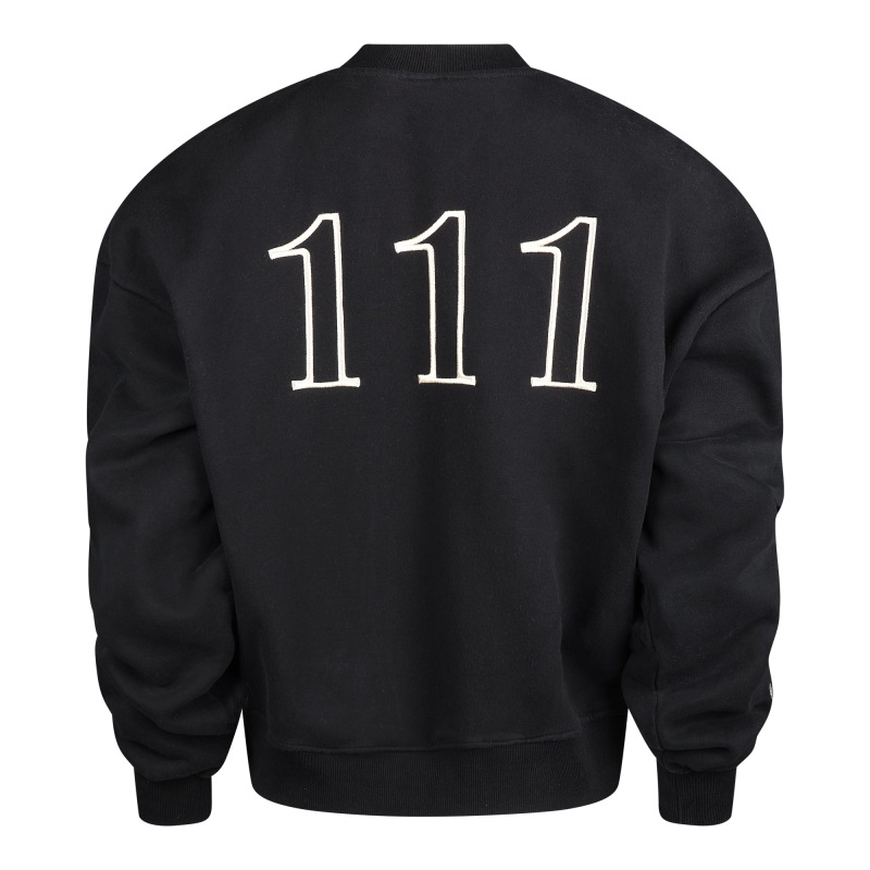 Thumbnail of The Angel Number Sweatshirt - Black image