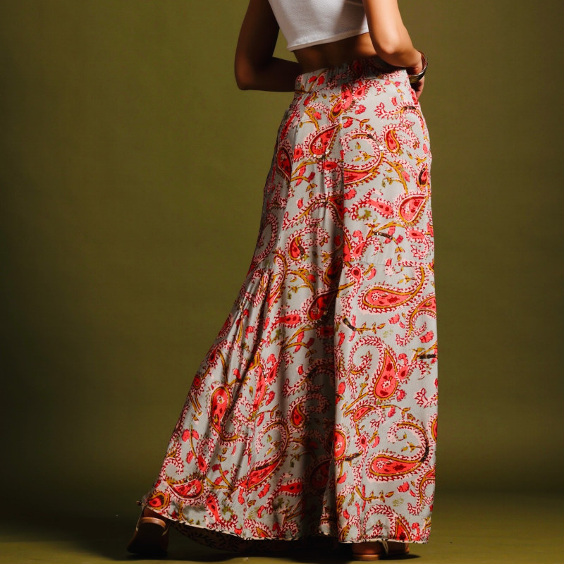 Thumbnail of The Avni Skirt - Mixed Print image