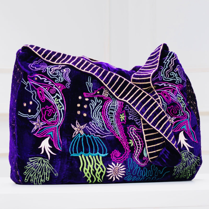 Thumbnail of The Azores Tote - Purple image