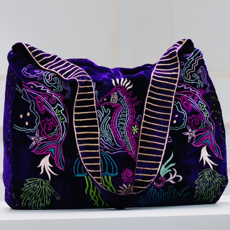 Thumbnail of The Azores Tote - Purple image