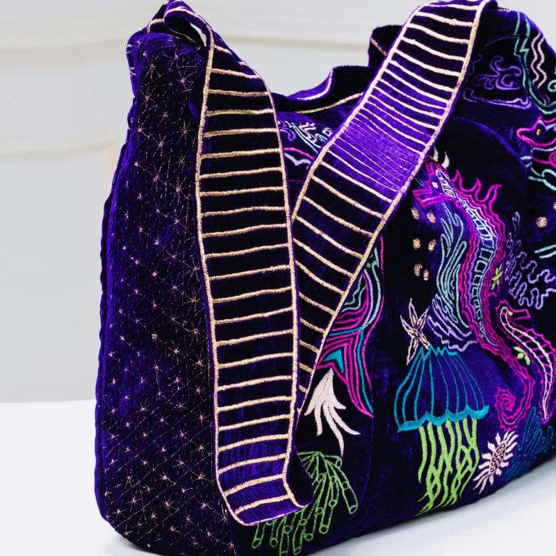 Thumbnail of The Azores Tote - Purple image