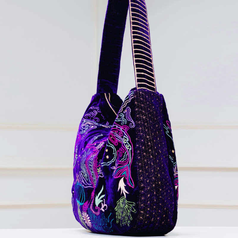 Thumbnail of The Azores Tote - Purple image