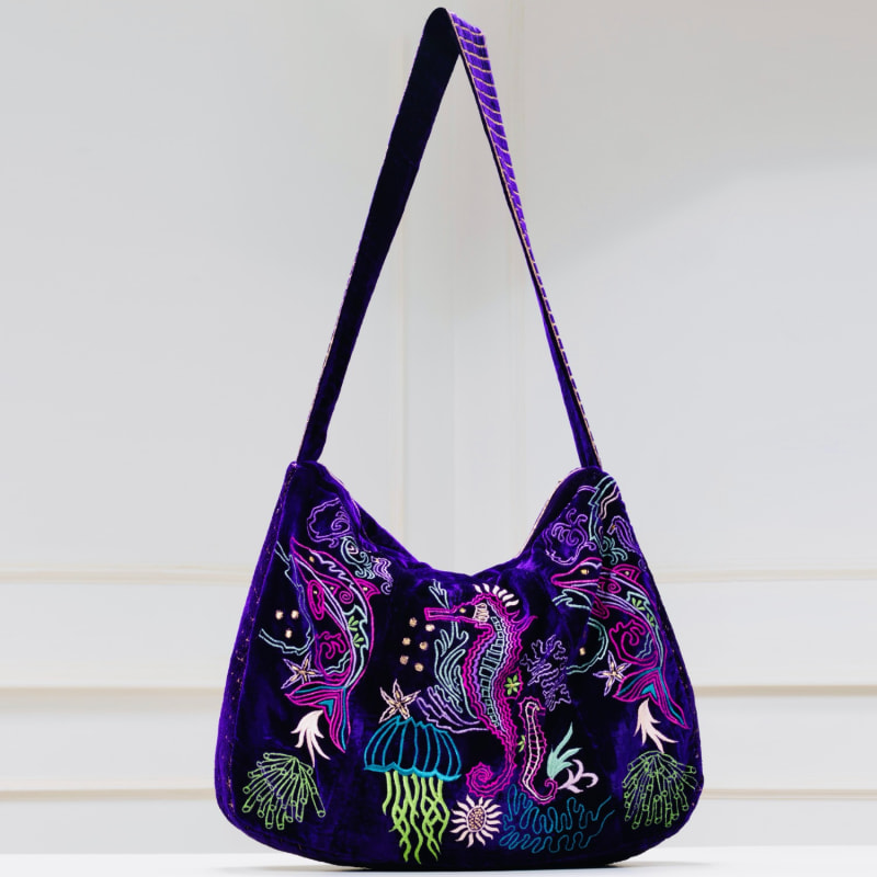 Thumbnail of The Azores Tote - Purple image