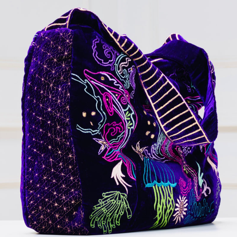 Thumbnail of The Azores Tote - Purple image