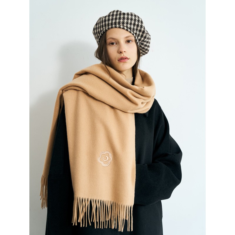 Oversized cashmere scarf outlet