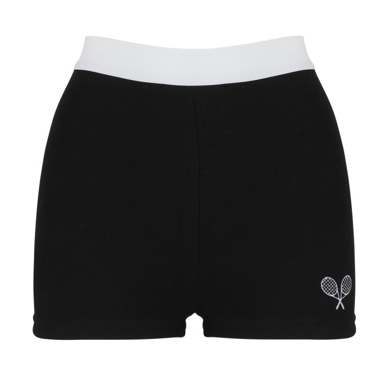 Thumbnail of The Blake Contrast High Waisted Bike Short image