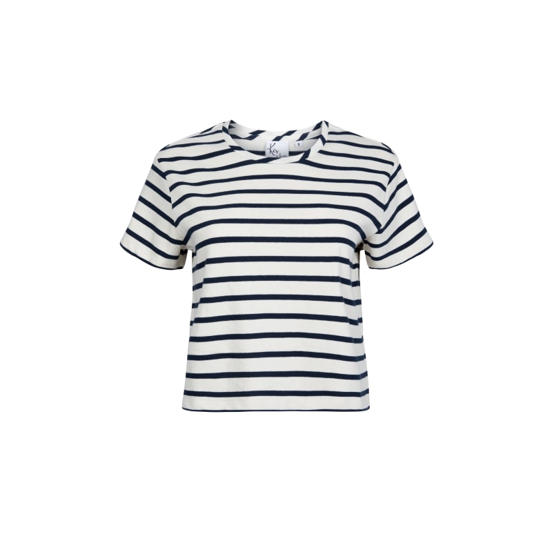 Thumbnail of The Box Navy Striped T-Shirt image