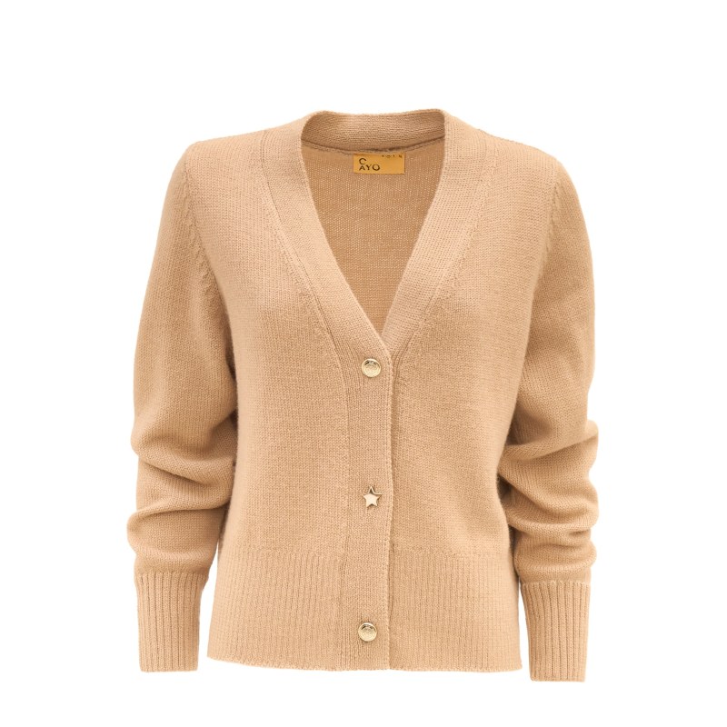 Tan sales coloured cardigan