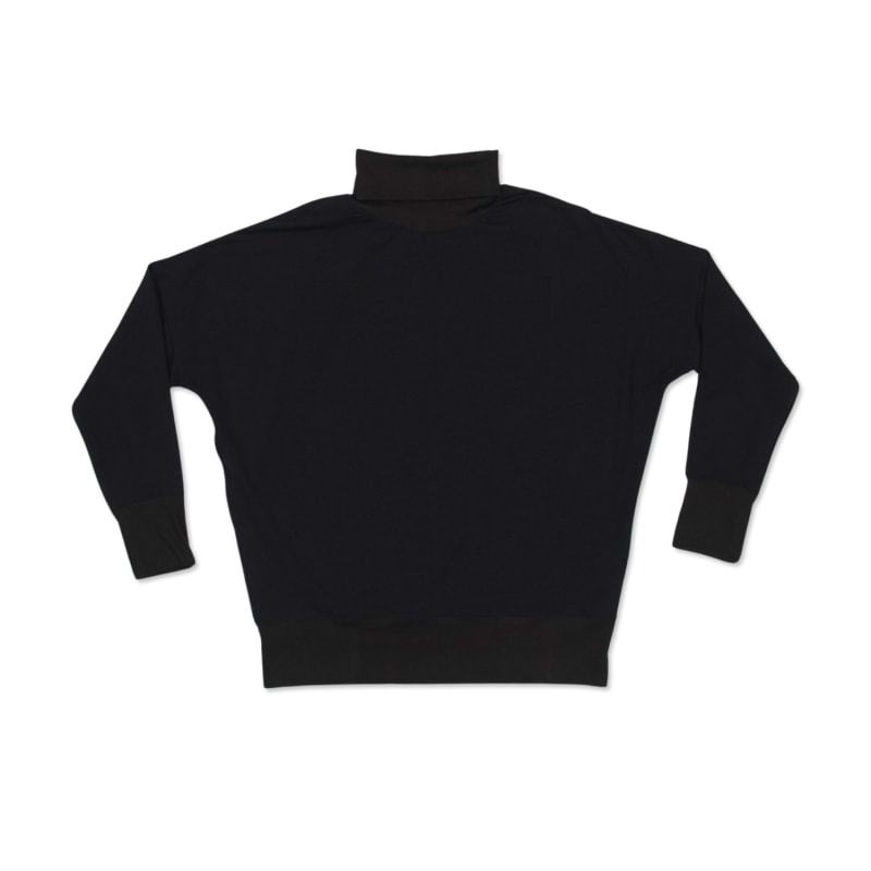 Thumbnail of The Don Dolman Turtleneck In Onyx Black image