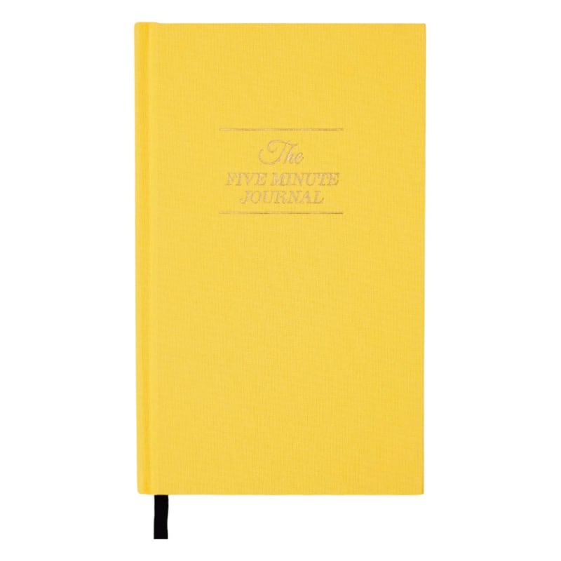 The Five Minute Journal - Yellow, Intelligent Change