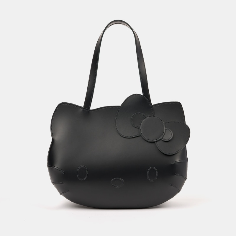 The Hello Kitty Face Tote - Black | The Cambridge Satchel Co. | Wolf & Badger