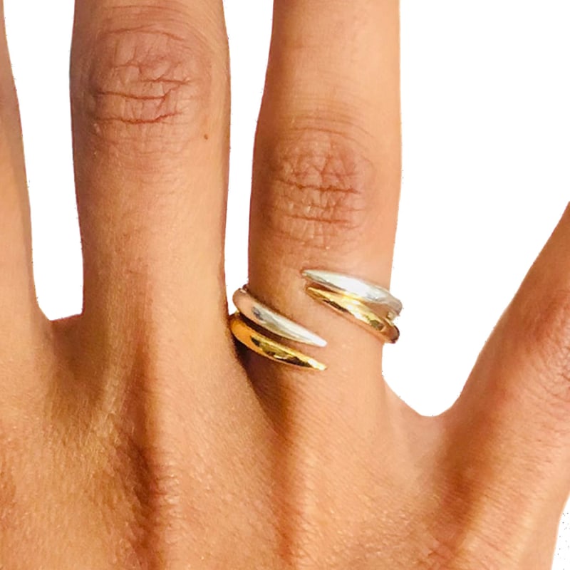 Hug ring sterling silver cheap