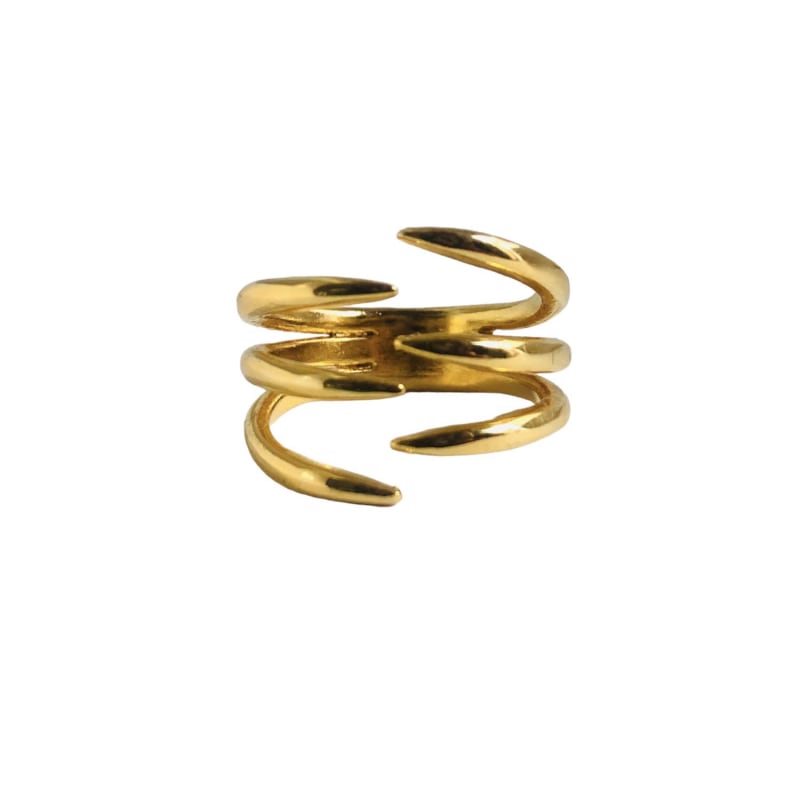 Thumbnail of The Hug Ring Trio - Gold image