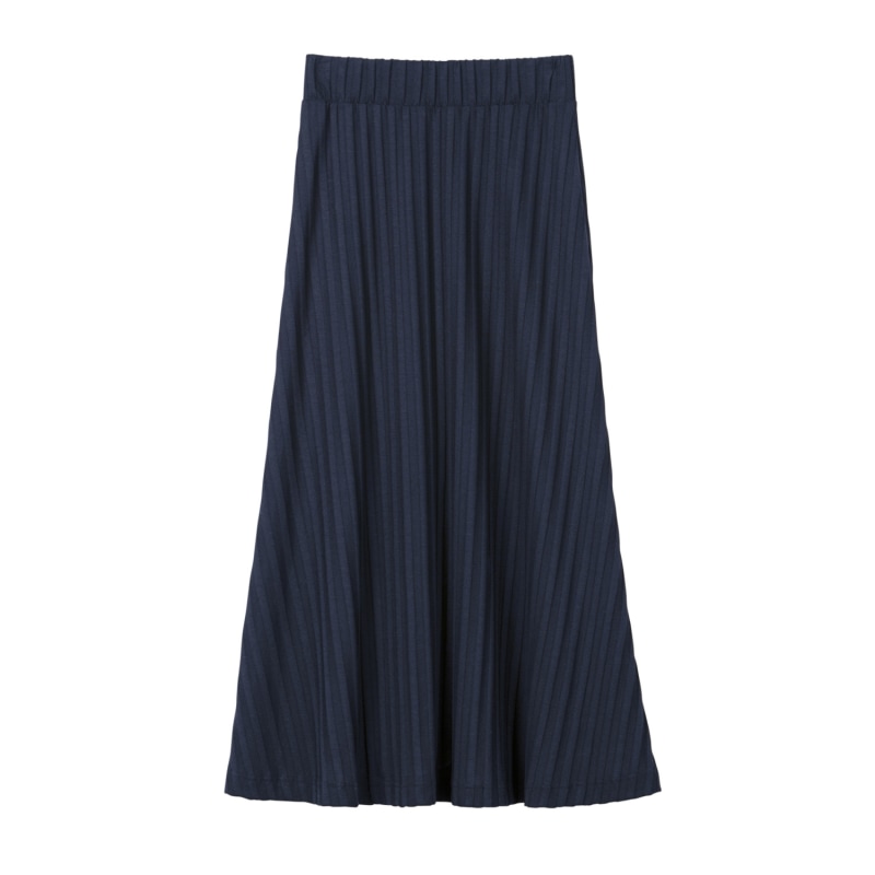 Thumbnail of The Liapure Rib Skirt Navy image