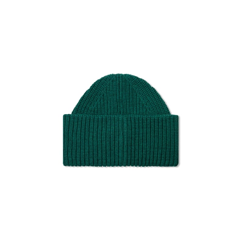 Thumbnail of The Merino Wool Beanie In Green image