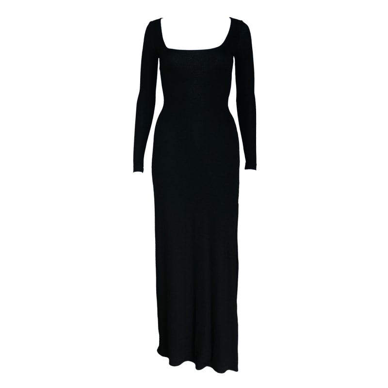 Thumbnail of The Mila Maxi Dress In Black image