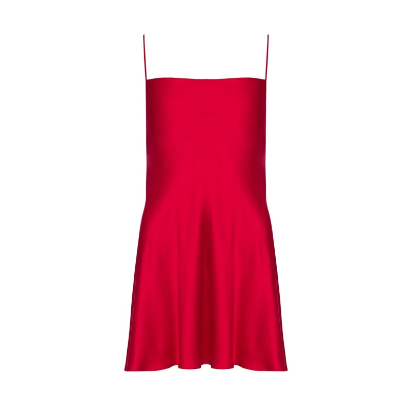 Thumbnail of The Mini Slipdress - Fuchsia image