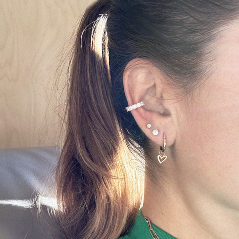 Thumbnail of The Moissanite Ear Cuff image