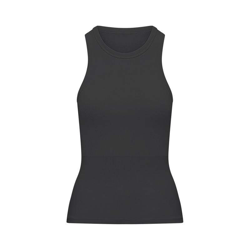 Thumbnail of The Organic Cotton Classic Vest - Black image