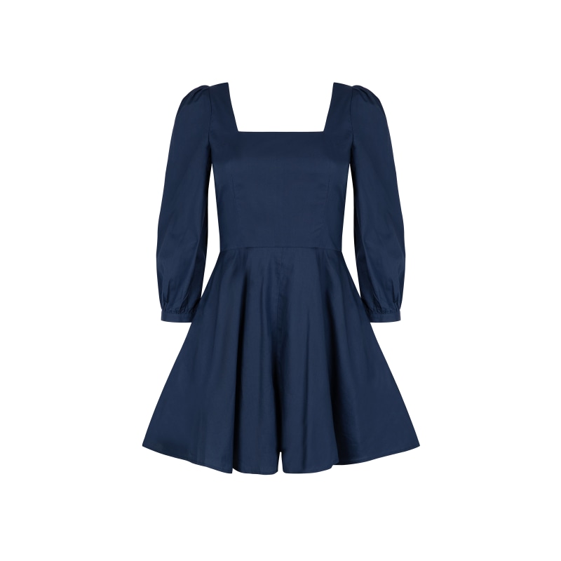 Thumbnail of The Organic Cotton Playsuit In Navy image