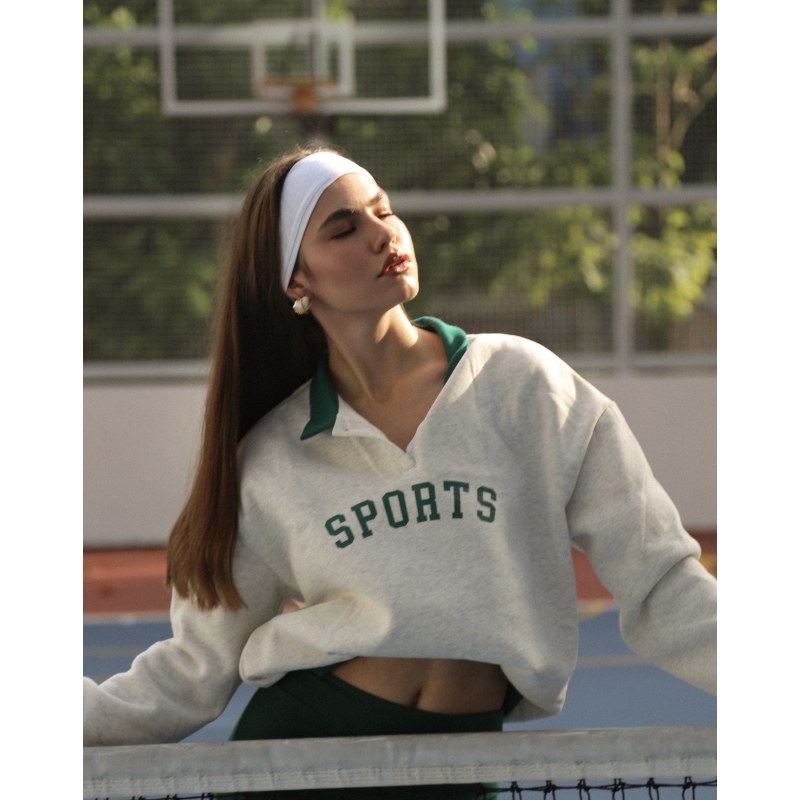 Thumbnail of The Polo Sweatshirt image