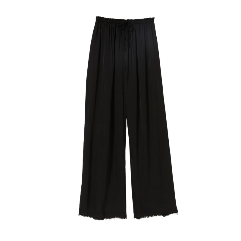 Thumbnail of The Rising Satin Pants In Black image