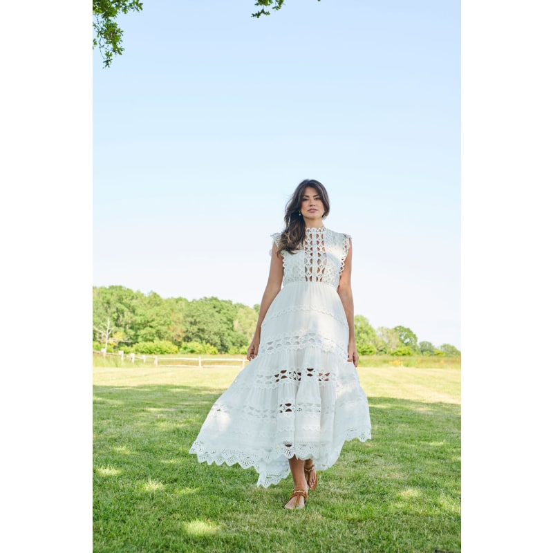 Thumbnail of The Riviera Maxi Dress White image