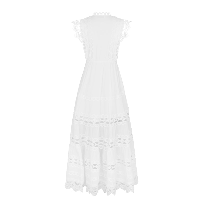 Thumbnail of The Riviera Maxi Dress White image