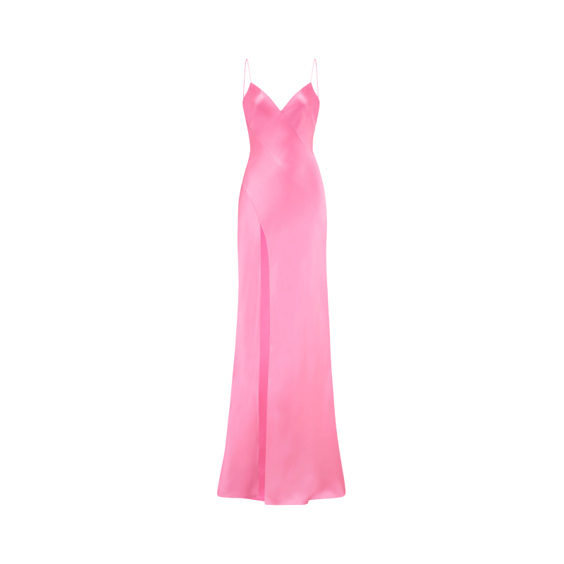 Thumbnail of The Slip Dress - Hot Pink image