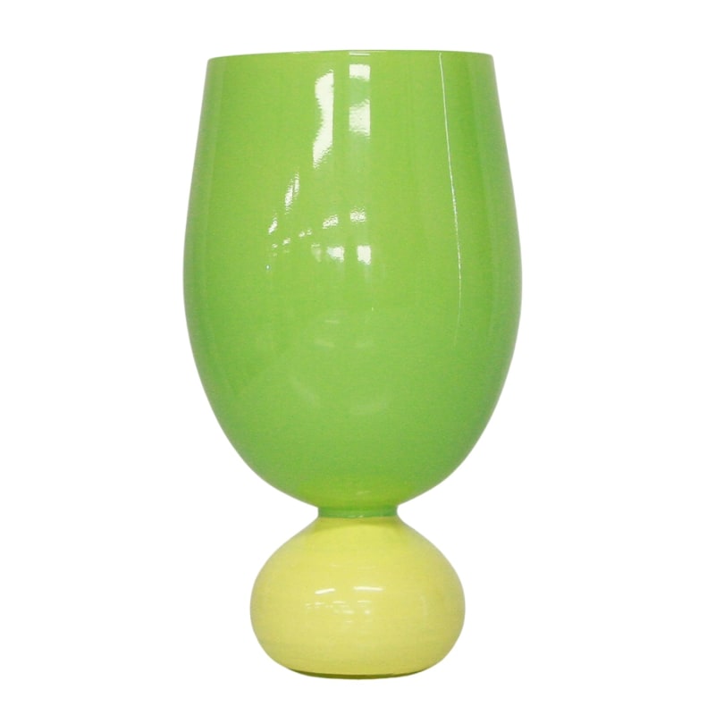 Thumbnail of The Sorbetto Wine Glass - Set Of Two - Sunshine Limone image