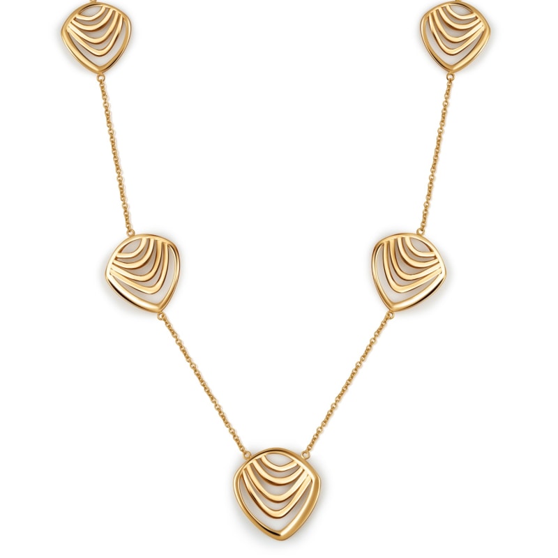 Thumbnail of The Statement Necklace - Gold image