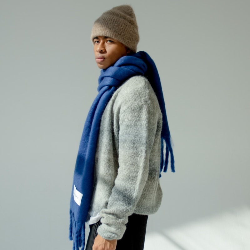 Thumbnail of The Stockholm Scarf In Blue image