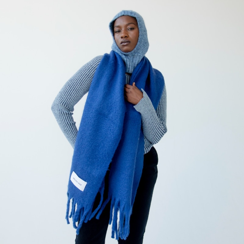 Thumbnail of The Stockholm Scarf In Blue image