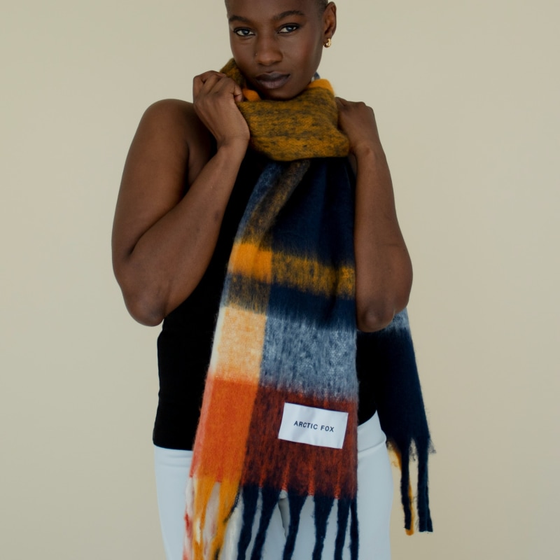 Thumbnail of The Stockholm Scarf In Midnight Summer image