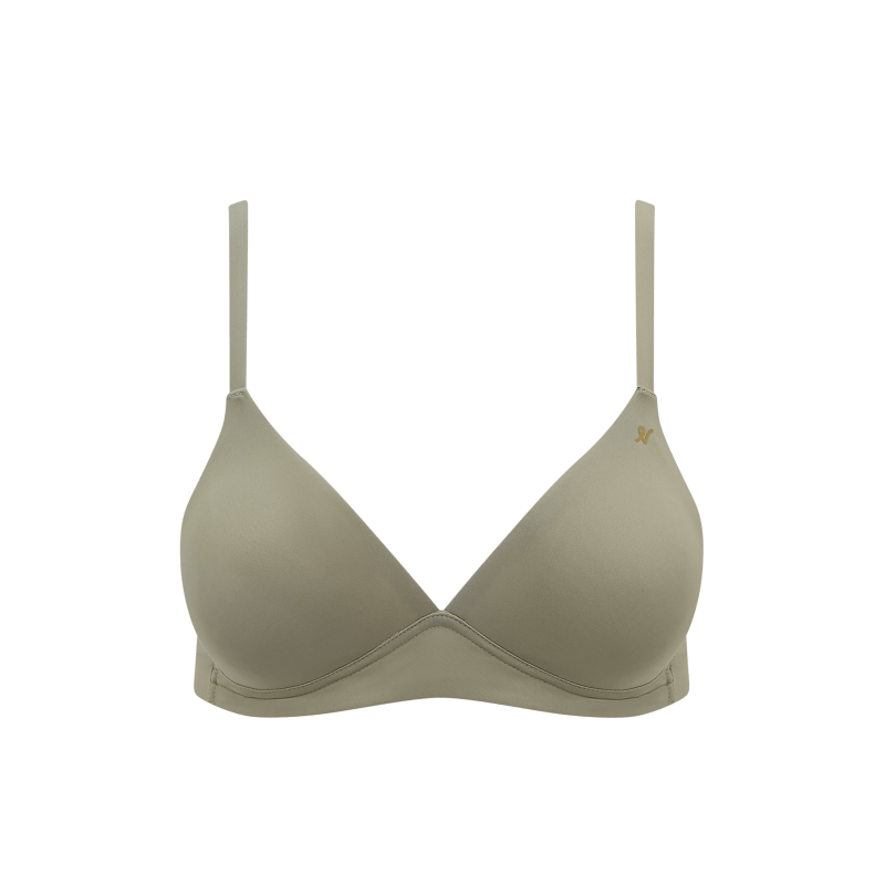 Thumbnail of The Stretch Easy Does It Bralette - Sage Green image