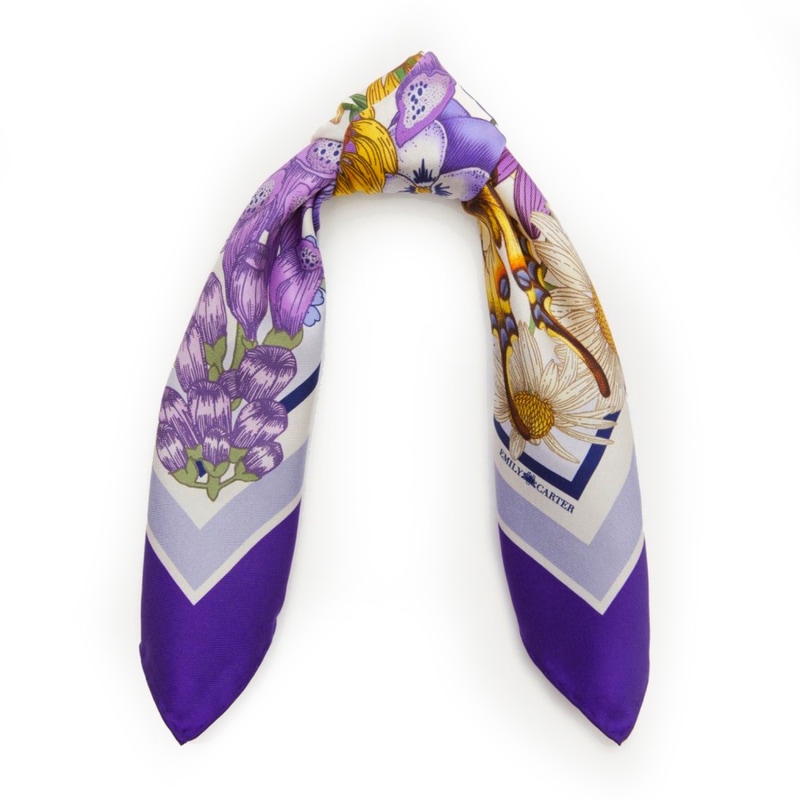 Thumbnail of The Wild Flower Silk Scarf | M image