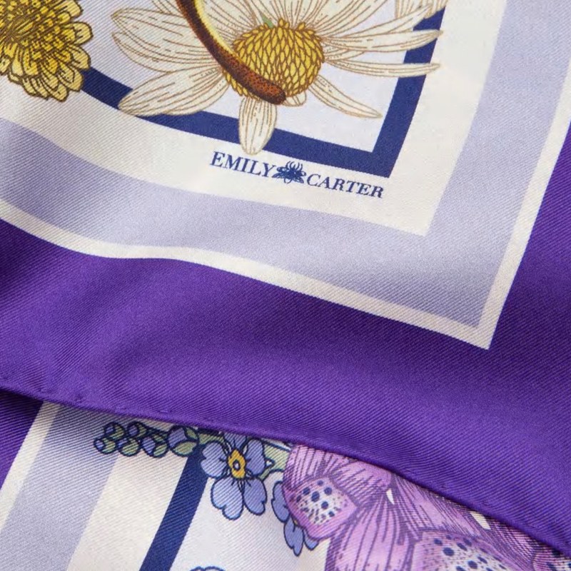 Thumbnail of The Wild Flower Silk Scarf | M image