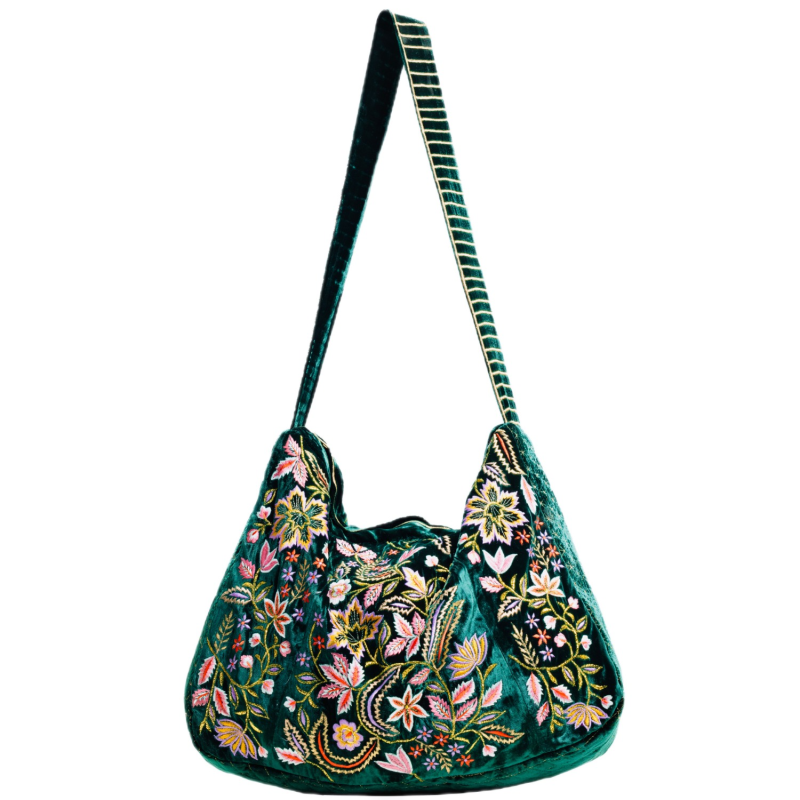 Thumbnail of The Wild Flower Tote - Green image