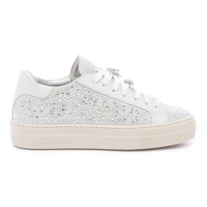 Thea Strass Sneaker P448 Wolf Badger
