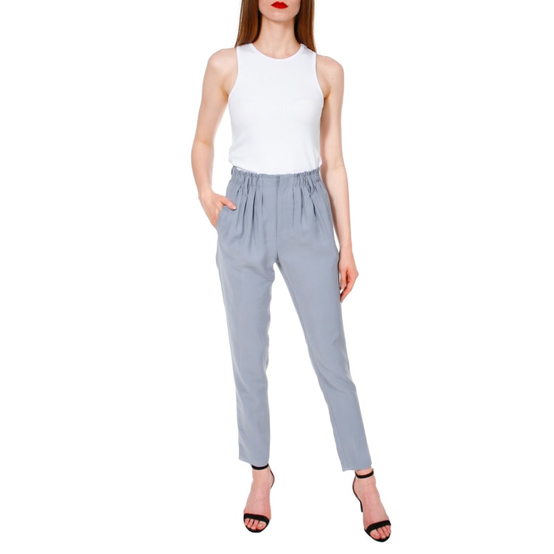 Thumbnail of Thelma Violet Blue Tailored Trousers image