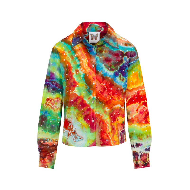 Thumbnail of Tie Dye Gidget Sparkle Blouse image