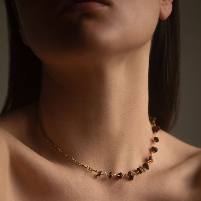 Tiger best sale eye chain