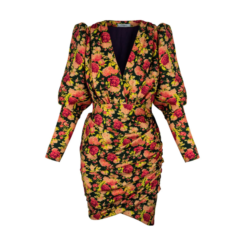 Estela Dress Colien Wolf Badger