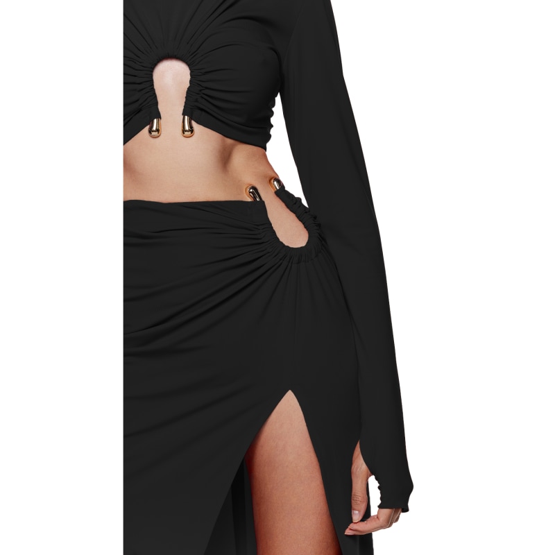 Thumbnail of Asha Luxury Black Skirt image