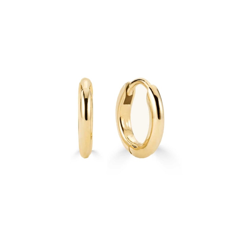 Small gold cheap huggies