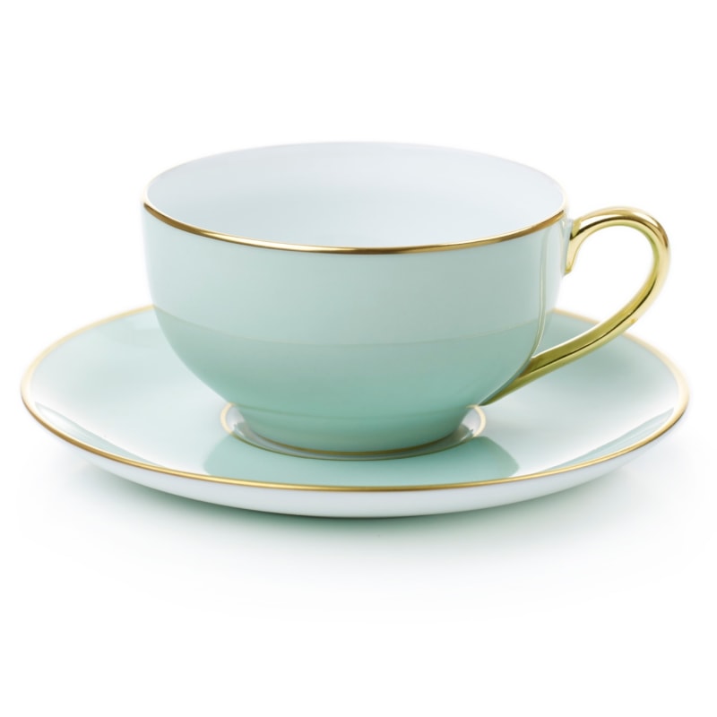 Tea Cup & Saucer Round